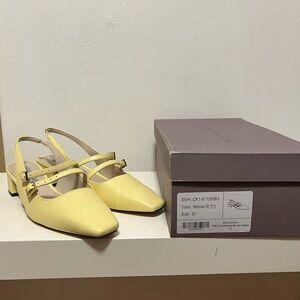 Charles & Keith sling back. Low heels